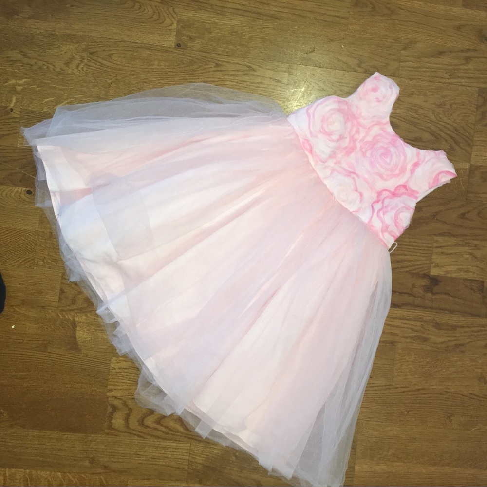 Pink girl dress